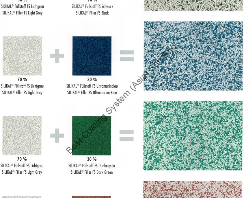 SILIKAL MMA Colour Quartz Sand Floor Coating
