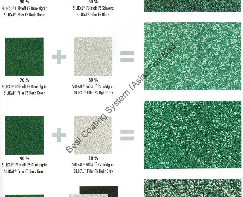 SILIKAL MMA Colour Quartz Sand Floor Coating